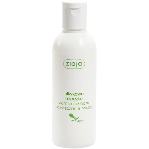 Ziaja Oliwkowe mleczko, 200 ml - Demakijaż oczu, oczyszczanie twarzy
