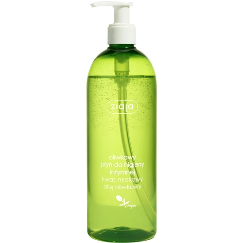 Ziaja Oliwkowy płyn do higieny intymnej, 500 ml - Z kwasem mlekowym i oliwą z oliwek