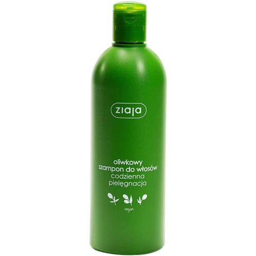 Ziaja Oliwkowy szampon odżywczy, 400 ml - Codzienna regeneracja włosów suchych, łamliwych i po zabiegach fryzjerskich