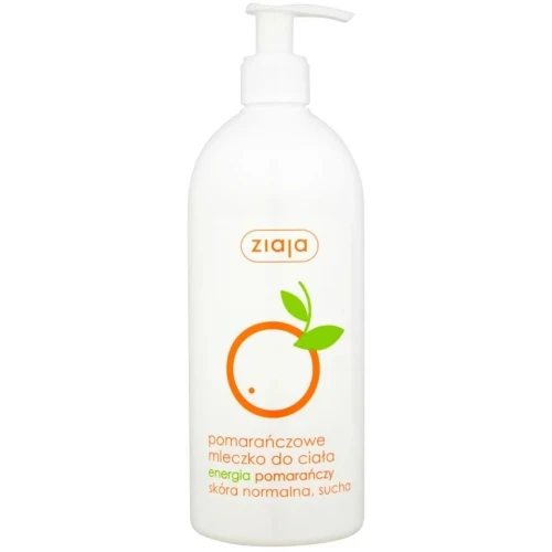 Ziaja Pomarańczowe Mleczko do ciała, 400 ml - Antycellulitowe ujędrnienie i intensywne nawilżenie