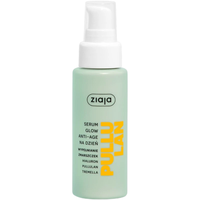Ziaja Pullulan Glow Anti-Age, serum na dzień, 50 ml - Serum rozświetlające do twarzy