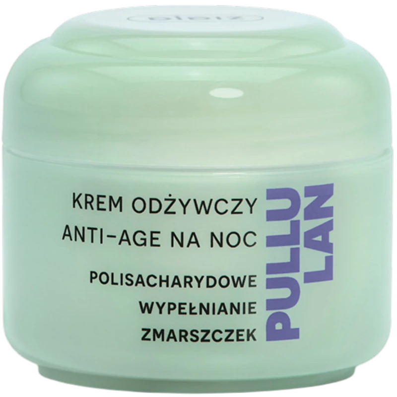 Ziaja Pullulan krem anti-age odżywczy na noc, 50 ml - Bogata formuła wspierająca nocną odnowę