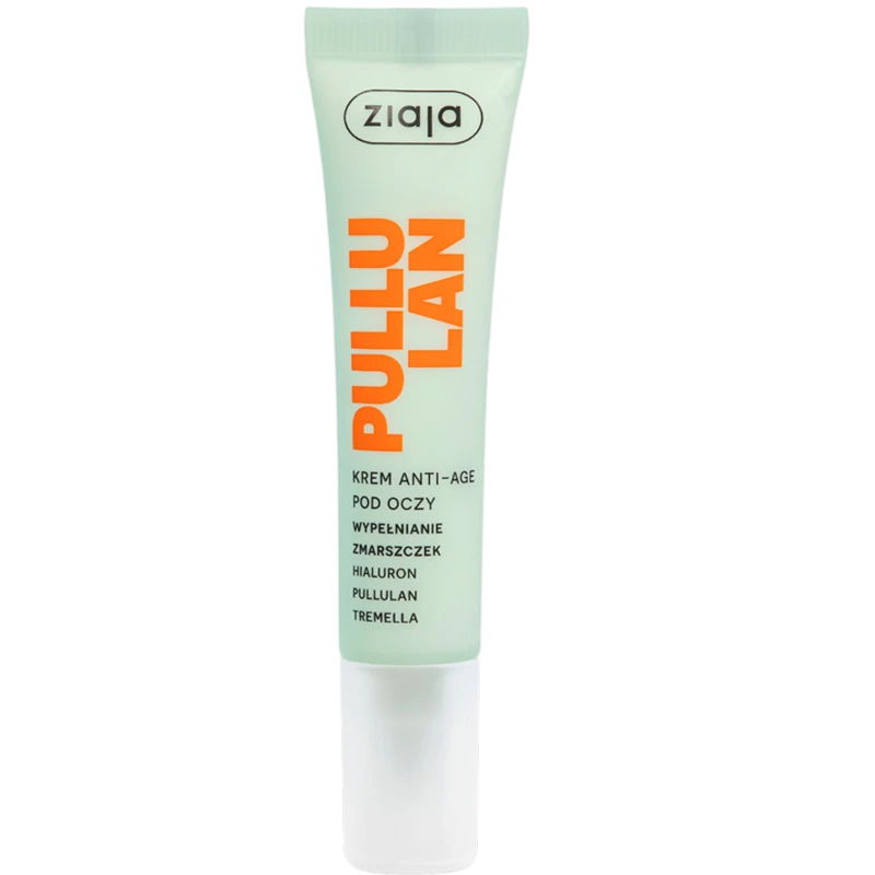 Ziaja Pullulan krem anti-age pod oczy, 15 ml - Wygładza skórę i redukuje kurze łapki