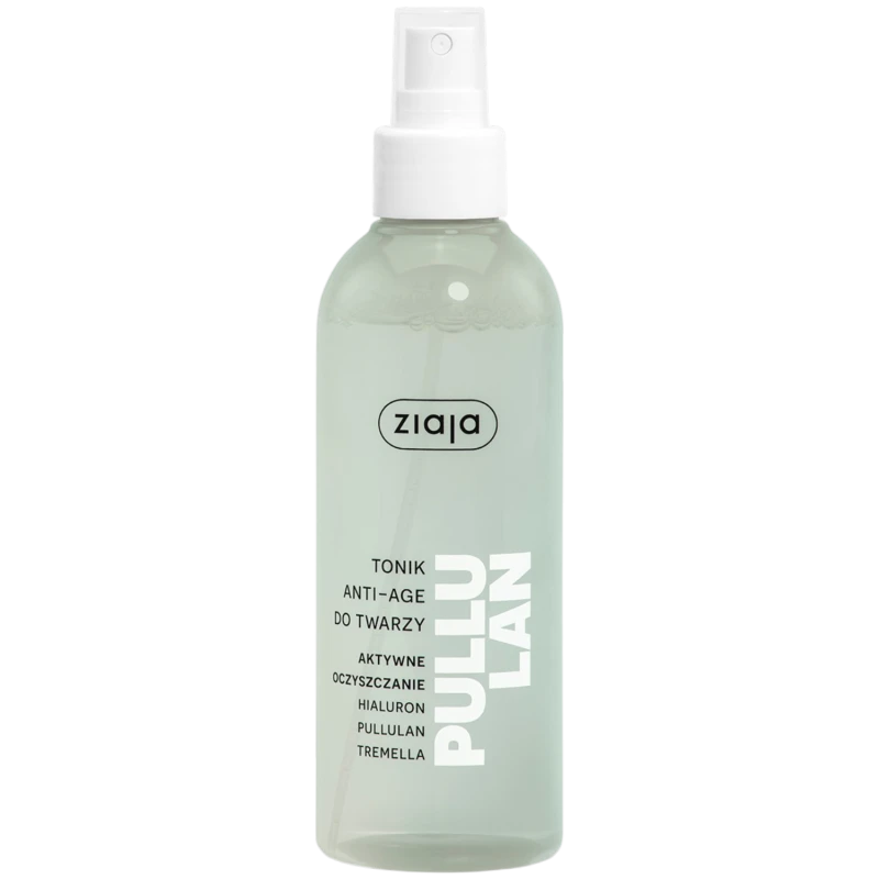 Ziaja Pullulan, tonik anti-age do twarzy, 200 ml - Tonizuje, koi i nawilża skórę 