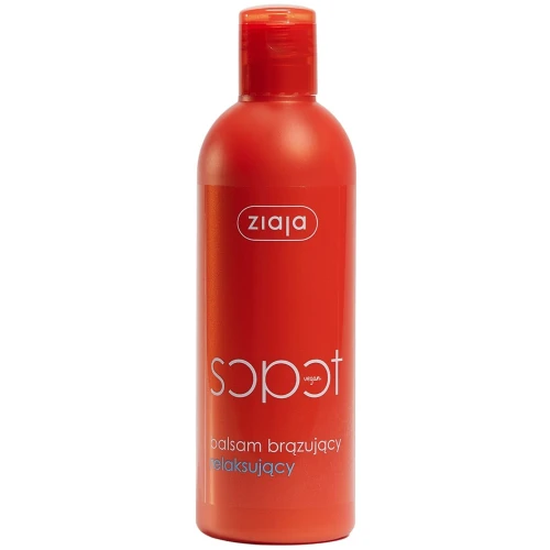 Ziaja Sopot Balsam brązujący relaksujący, 300 ml - Nadaje bursztynowy odcień opalenizny