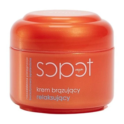 Ziaja Sopot Krem brązujący relaksujący, 50 ml - Nadaje bursztynowy odcień opalenizny