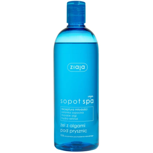 Ziaja Sopot SPA Żel z algami pod prysznic, 500 ml - Oczyszcza, nawilża i odżywia skórę