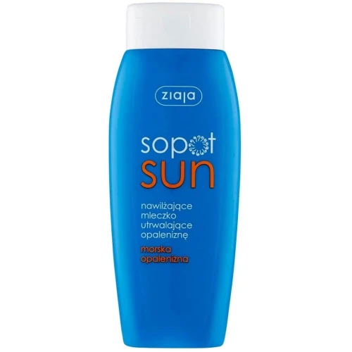 Ziaja Sopot Sun Mleczko utrwalające opaleniznę, 200 ml - Nawilżające, odżywiające, przedłuża trwałość opalenizny