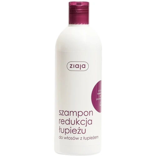 Ziaja Szampon redukcja łupieżu, 400 ml - Oczyszczenie, nawilżenie i redukcja łupieżu