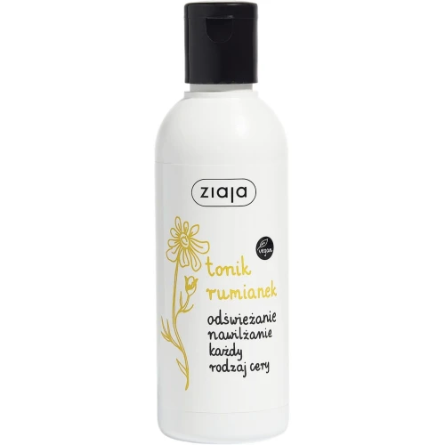 Ziaja Tonik Rumianek, 200 ml - Łagodnie oczyszczający i nawilżający