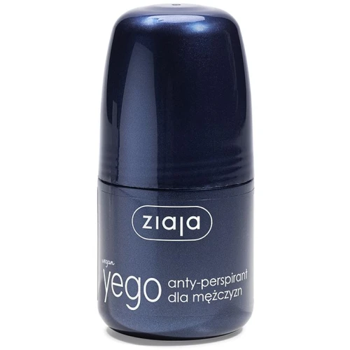 Ziaja Yego Antyperspirant dla mężczyzn, 60 ml - Bez alkoholu, bez plam na ubraniu