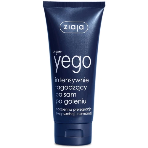 Ziaja Yego Intensywnie łagodzący balsam po goleniu, 75 ml - Ukojenie i głębokie nawilżenie