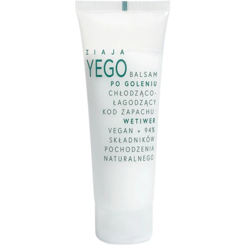 Ziaja Yego Wetiwer Balsam po goleniu chłodząco-łagodzący, 80 ml - Ukojenie, odświeżenie i komfort