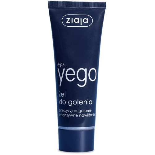 Ziaja Yego Żel do golenia, 65 ml - Precyzyjne i łagodne golenie dla mężczyzn