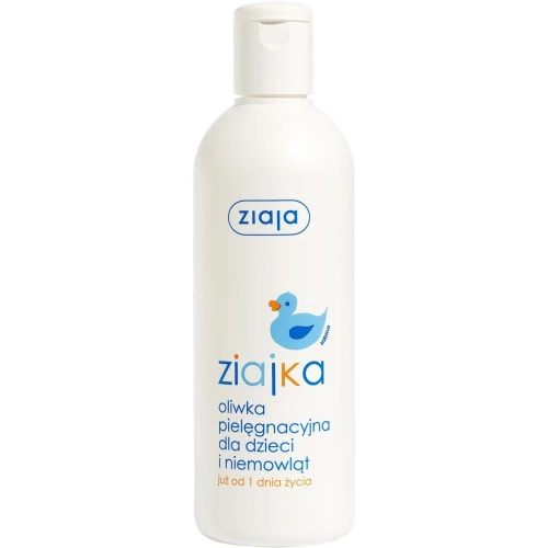 Ziajka Oliwka pielęgnacyjna dla dzieci i niemowląt, 270 ml - Od 1. dnia życia - intensywnie nawilża, natłuszcza i koi podrażnienia
